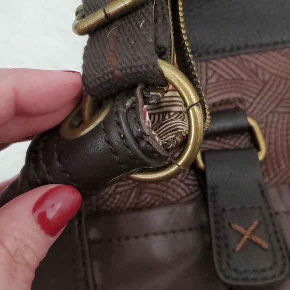 Brown The Sak Leather Crossbody - Picture 7 of 11